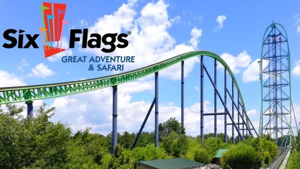 Six Flags Great Adventure สวนสนุกตามธีมผจญภัยในนิวเจอร์ซีย์